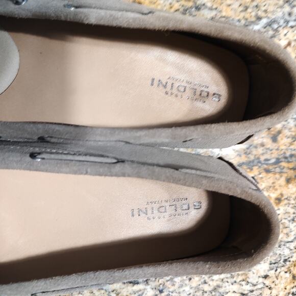 Soldini Women's Suede Loafers Size 10.5 or 42 #20473 Made in Italy - Picture 11 of 13